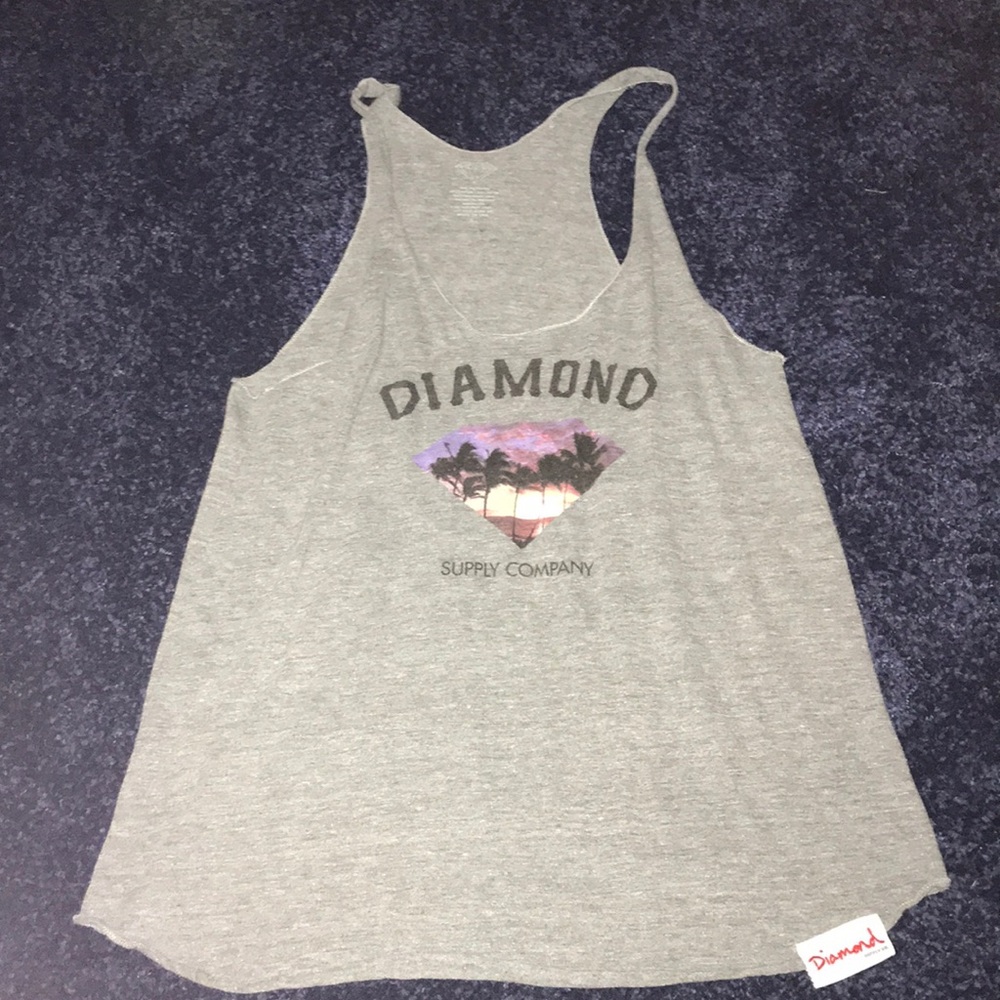 Diamond supply co. Tank top